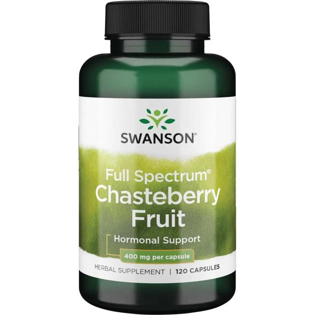 Swanson Full Spectrum Chastetree, 400 mg – 120 kapslit