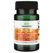 Swanson P-5-P (püridoksaal-5-fosfaat) koensüümiga B6-vitamiin, 40 mg – 60 kapslit