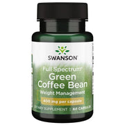 Swanson Full Spectrum rohelise kohvi oad, 400 mg – 60 kapslit