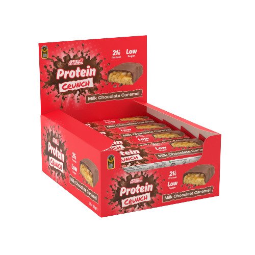 Applied Nutrition Applied Protein Crunch batoon, piimašokolaadi ja karamelli maitsega – 12 x 62 g