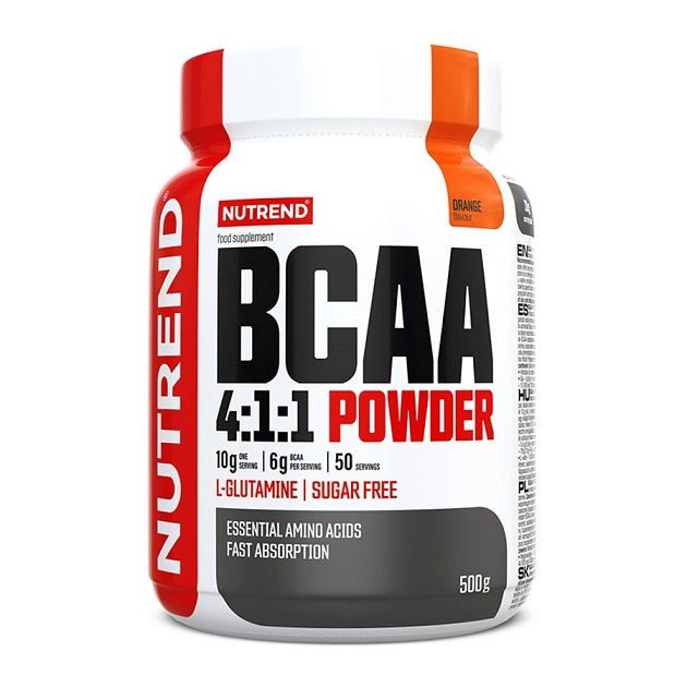 Nutrend BCAA 4:1:1 pulber, apelsinimaitse - 500 g