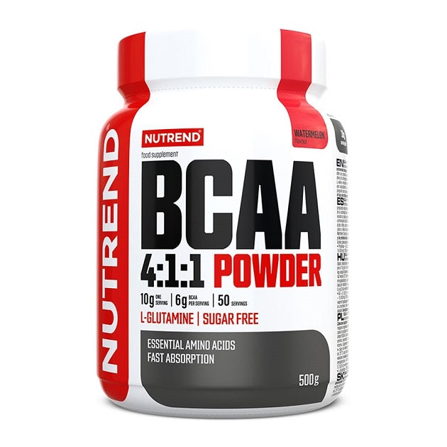Nutrend BCAA 4:1:1 pulber, arbuusi maitsega - 500 g