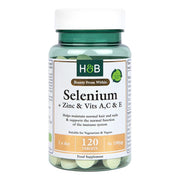 Holland & Barrett seleen + tsink ja vitamiinid A, C ja E, 100 mcg – 120 tabletti