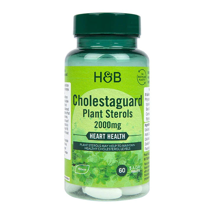 Holland & Barrett CholestaGuard taimesteroolid, 2000 mg – 60 tabletti