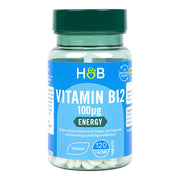 Holland & Barretti vitamiin B12, 100 µg – 120 tabletti