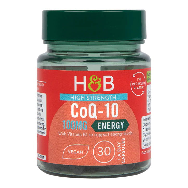 Holland & Barretti suure tugevusega koensüüm Q10, 100 mg – 30 kapslit