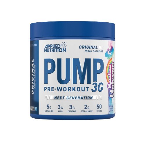 Applied Nutrition Pump 3G enne treeningut, Rainbow Unicorn – 375 g