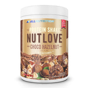 Allnutrition Nutlove valgukokteil šokolaadi ja sarapuupähkliõliga – 630 g