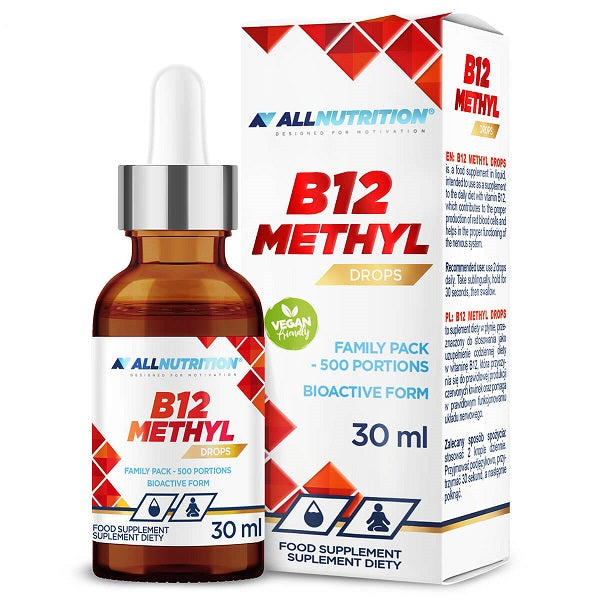Allnutrition B12 metüüli tilgad – 30 ml.