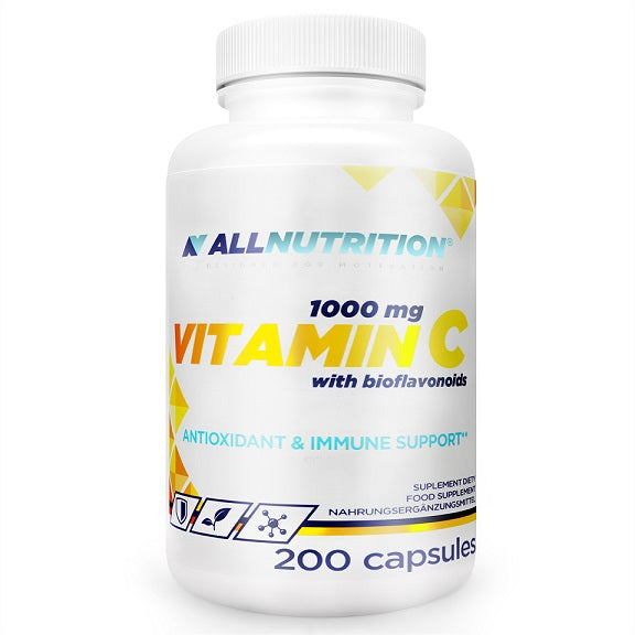 Allnutrition C-vitamiin bioflavonoididega, 1000 mg – 200 kapslit