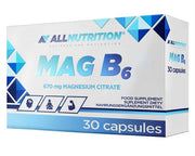 Allnutrition MAG B6, 670 mg – 30 kapslit