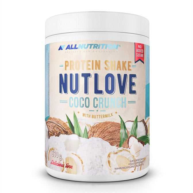 Allnutrition Nutlove valgukokteil kookoslaastudega – 630 g