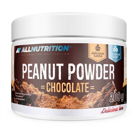 Allnutrition maapähklipulber, šokolaadimaitseline - 200 g