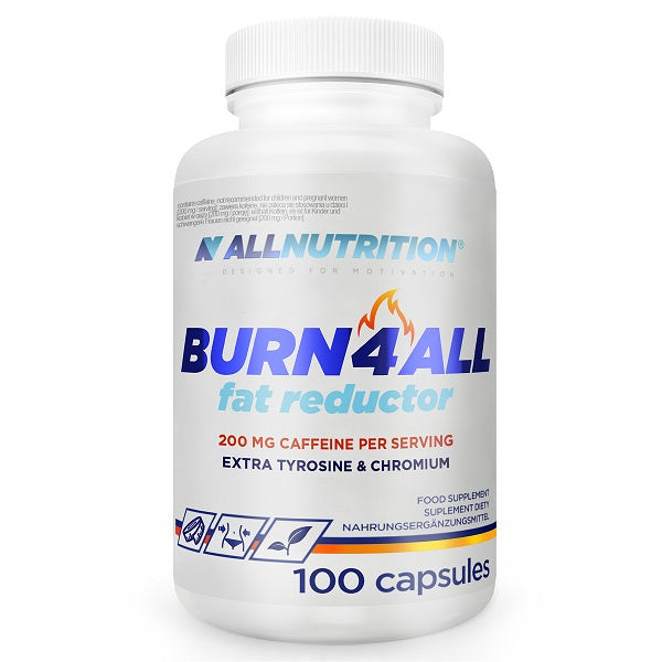 Allnutrition Burn4ALL, 200 mg kofeiini – 100 kapslit