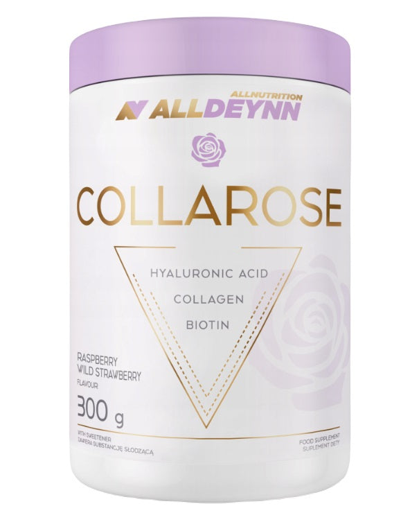 Allnutrition AllDeynn vaarika- ja maasikamaitseline jook Collarose – 300 g