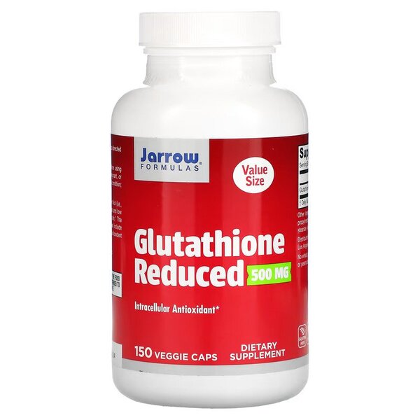 Jarrow Formulas, redutseeritud glutaatioon, 500 mg – 150 kapslit