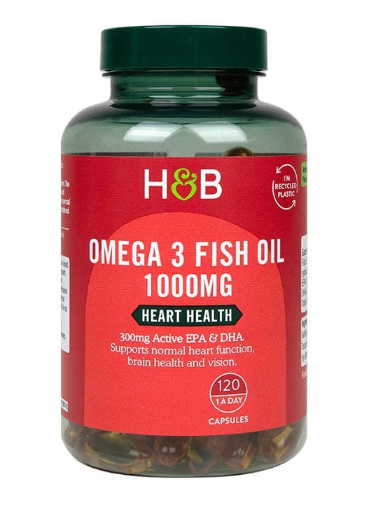 Holland & Barrett Omega 3 kalaõli, 1000 mg – 120 kapslit