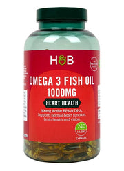 Holland & Barrett Omega-3 kalaõli, 1000 mg – 240 kapslit