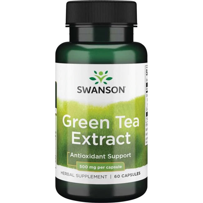 Swansoni rohelise tee ekstrakt, 500 mg – 60 kapslit