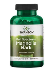 Swansoni laia toimespektriga magnoolia koore ekstrakt, 400 mg – 60 kapslit