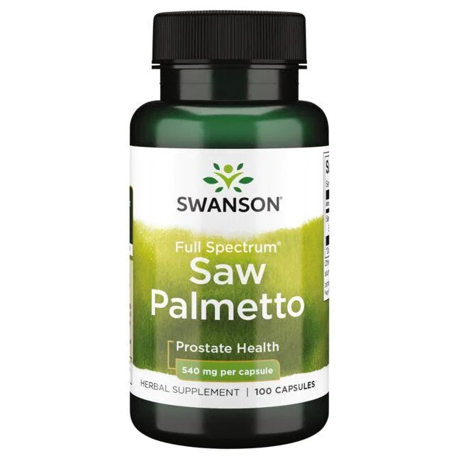 Swanson Saw Palmetto, 540 mg – 100 kapslit