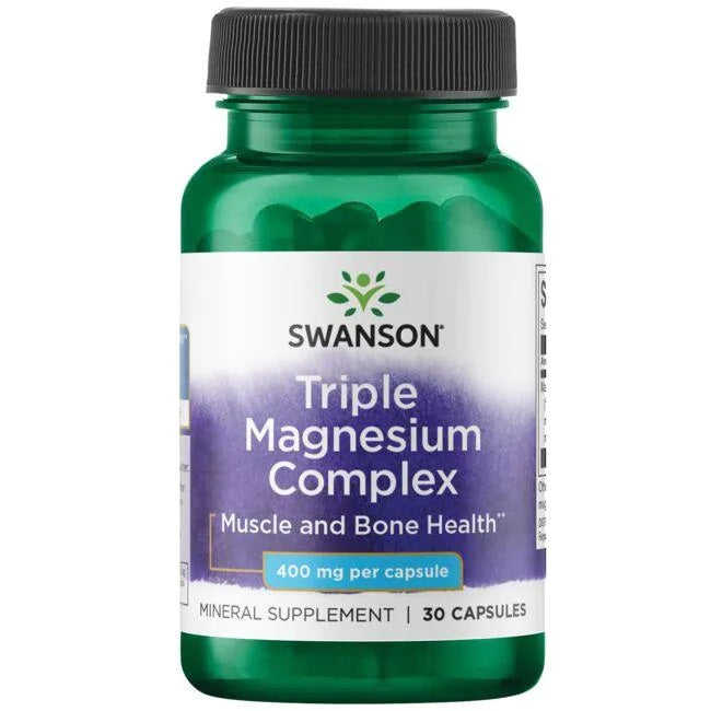 Swansoni kolmekordne magneesiumikompleks, 400 mg – 30 kapslit