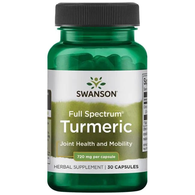 Swanson Full Spectrum kurkumijuure pulber, 720 mg – 30 kapslit