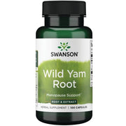 Swanson Wild Yam Root – 100 kapslit