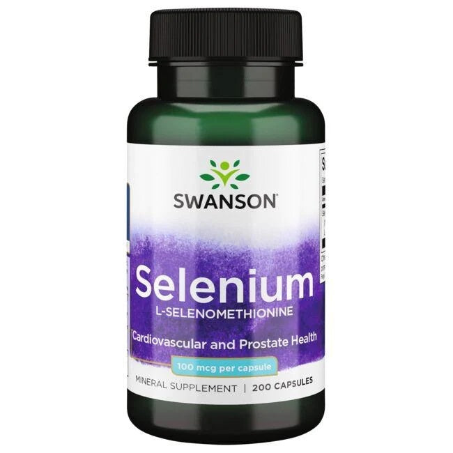 Swanson seleen, 100 mcg – 200 kapslit