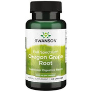 Swansoni täisspektri Oregoni viinamarjajuure ekstrakt, 400 mg – 60 kapslit