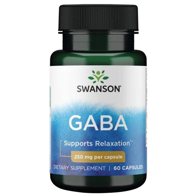 Swanson GABA, 250 mg – 60 kapslit