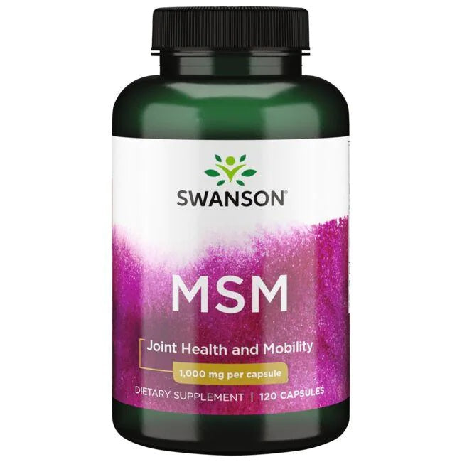 Swanson MSM, 1000 mg – 120 kapslit