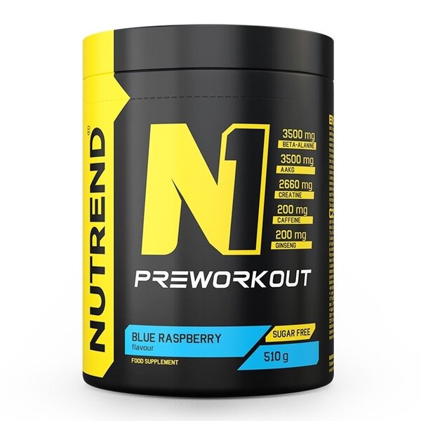 Nutrend N1 treeningueelne, sinise vaarika maitsega – 510 g