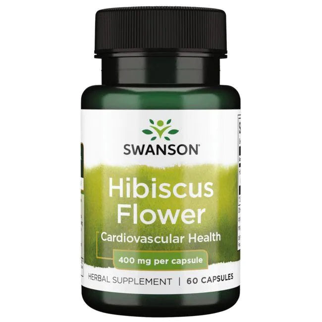 Swanson Hibiscus, 400 mg – 60 kapslit