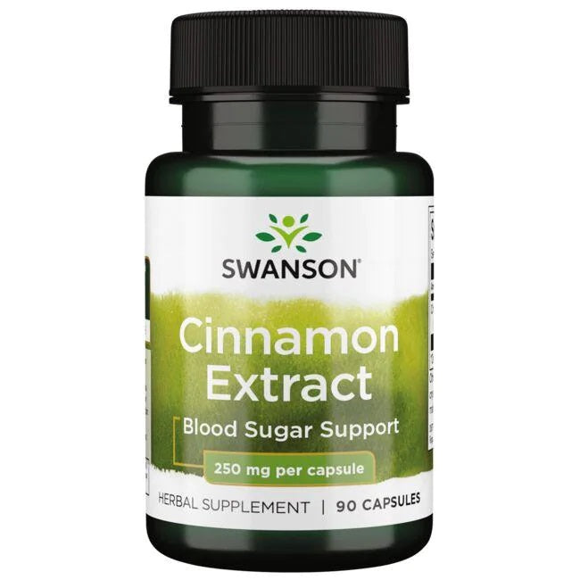 Swansoni kaneeli ekstrakt, 250 mg – 90 kapslit