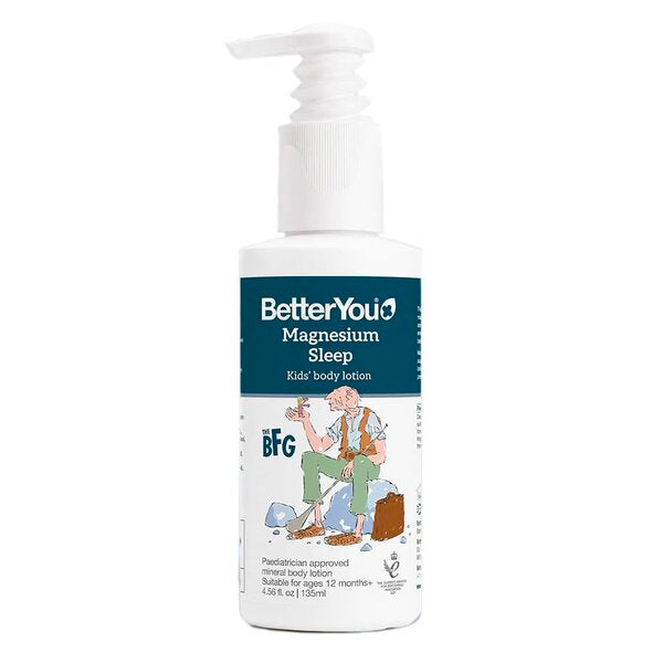 BetterYou laste magneesiumisprei kehapiim Sleep – 135 ml.