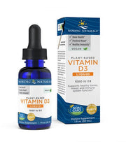 Nordic Naturals taimne D3-vitamiini vedelik, 1000 IU õunamaitseline – 30 ml.