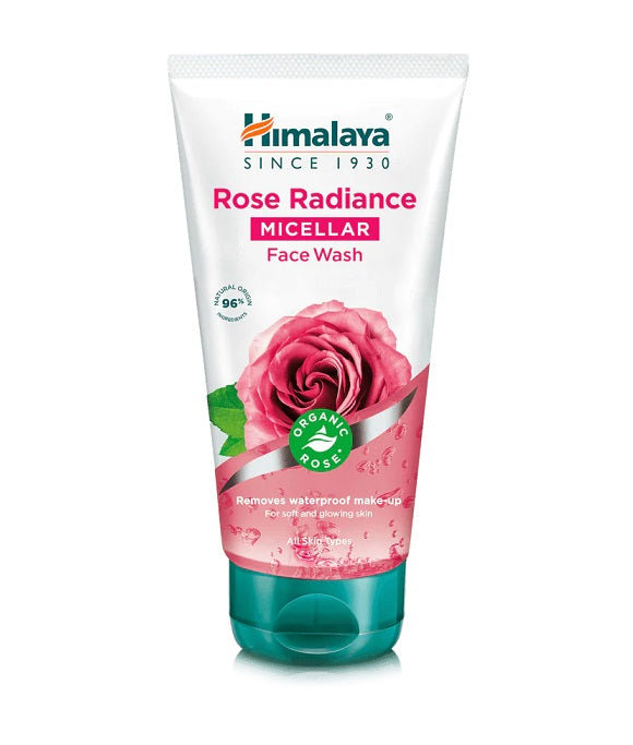 Himalaya Rose Radiance mitsellaarne näopesuvahend - 150 ml.