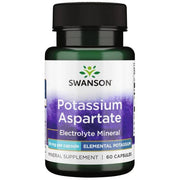 Swanson Kaaliumi Aspartaat, 99 mg – 60 kapslit