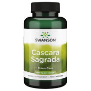 Swanson Cascara Sagrada, 450 mg – 100 kapslit