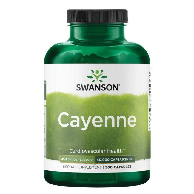 Swanson Cayenne, 450 mg – 300 kapslit