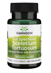 Swansoni laia toimespektriga Sceletium Tortuosum, 50 mg – 60 kapslit