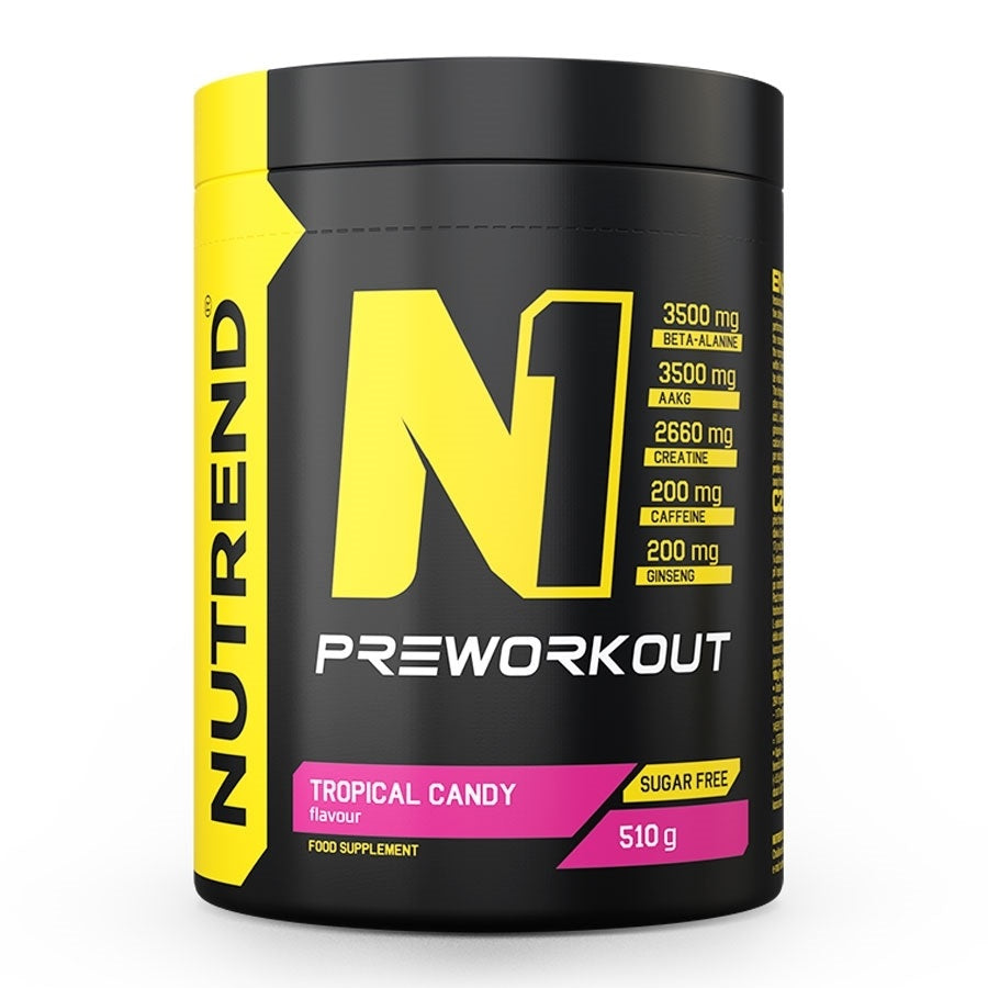 Nutrend N1 enne treeningut, troopilised kommid - 510 g