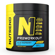 Nutrend N1 pre-workout, sinise vaarika maitse – 255 g