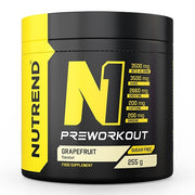 Nutrend N1 pre-workout, greibimahuline - 255 g
