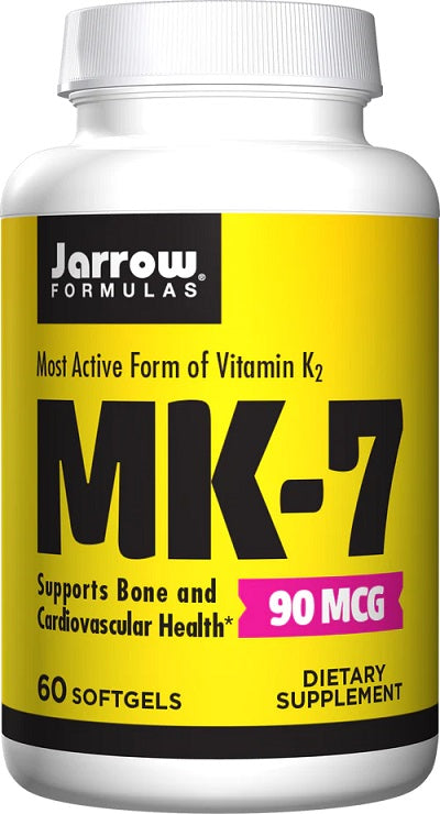 Jarrow Formulas MK - 7, 90mcg - 60 kapslit