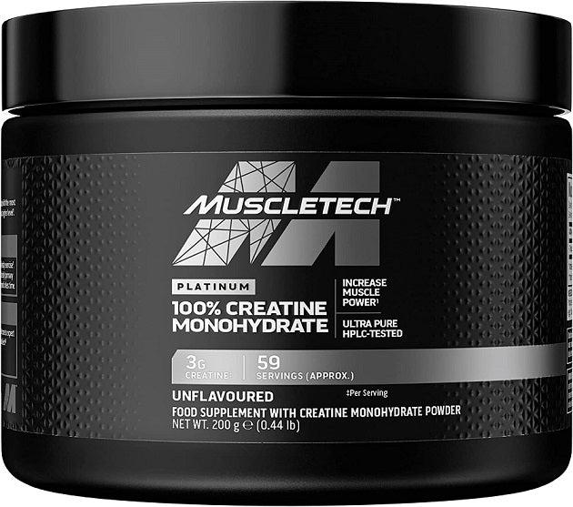 MuscleTech Platinum 100% kreatiinmonohüdraat - 200 g