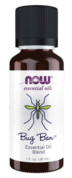 NOW Foods putukatõrje eeterlik õli – 30 ml.