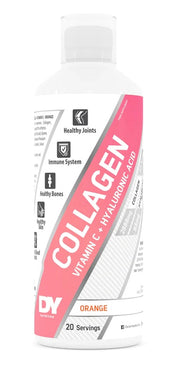 Dorian Yates Liquid Collagen + Vitamin C + Hyaluronic Acid, apelsini maitsega - 500 ml.