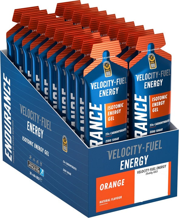 Applied Nutrition Endurance Energy isotooniline energiageel, apelsinimaitseline – 20 x 60 g